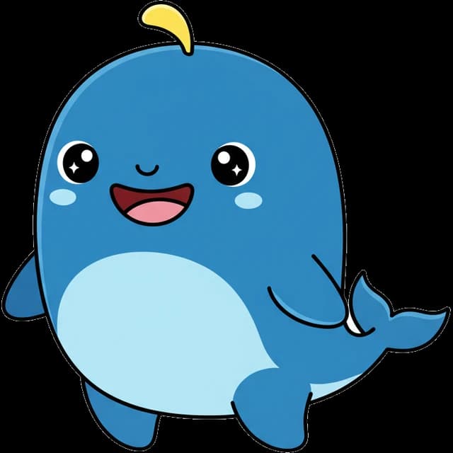 Blue — happy